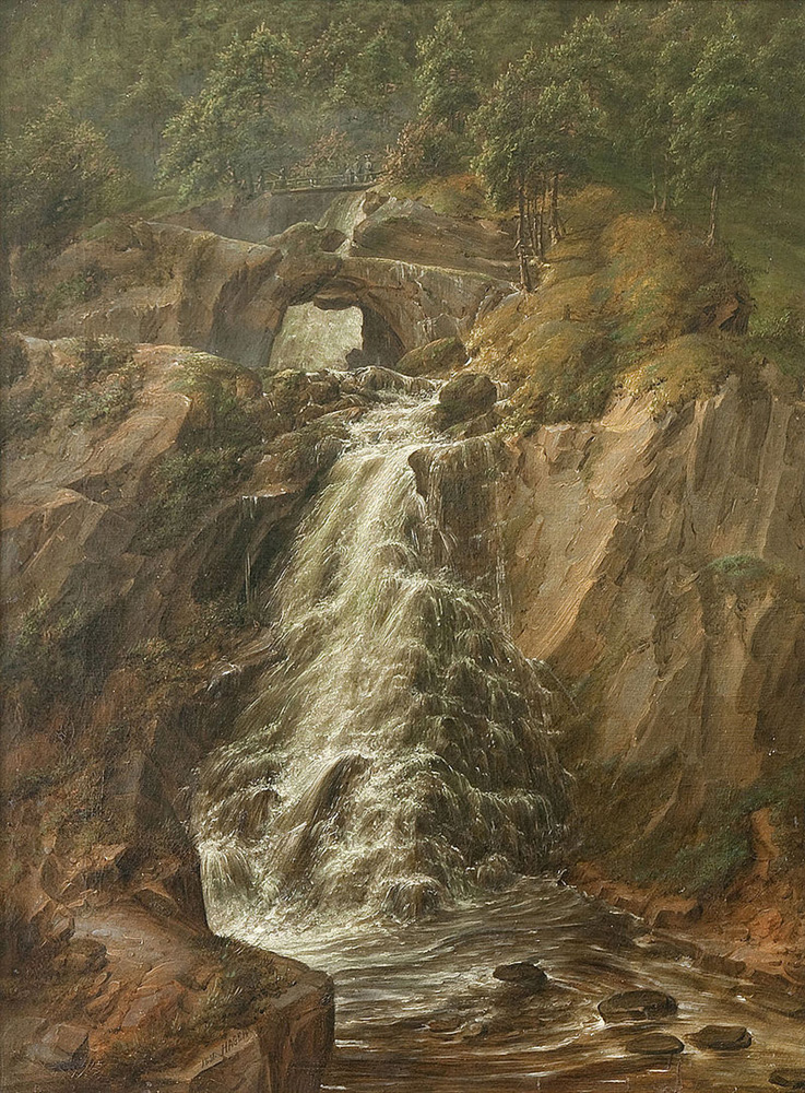 waterfall near salzburg